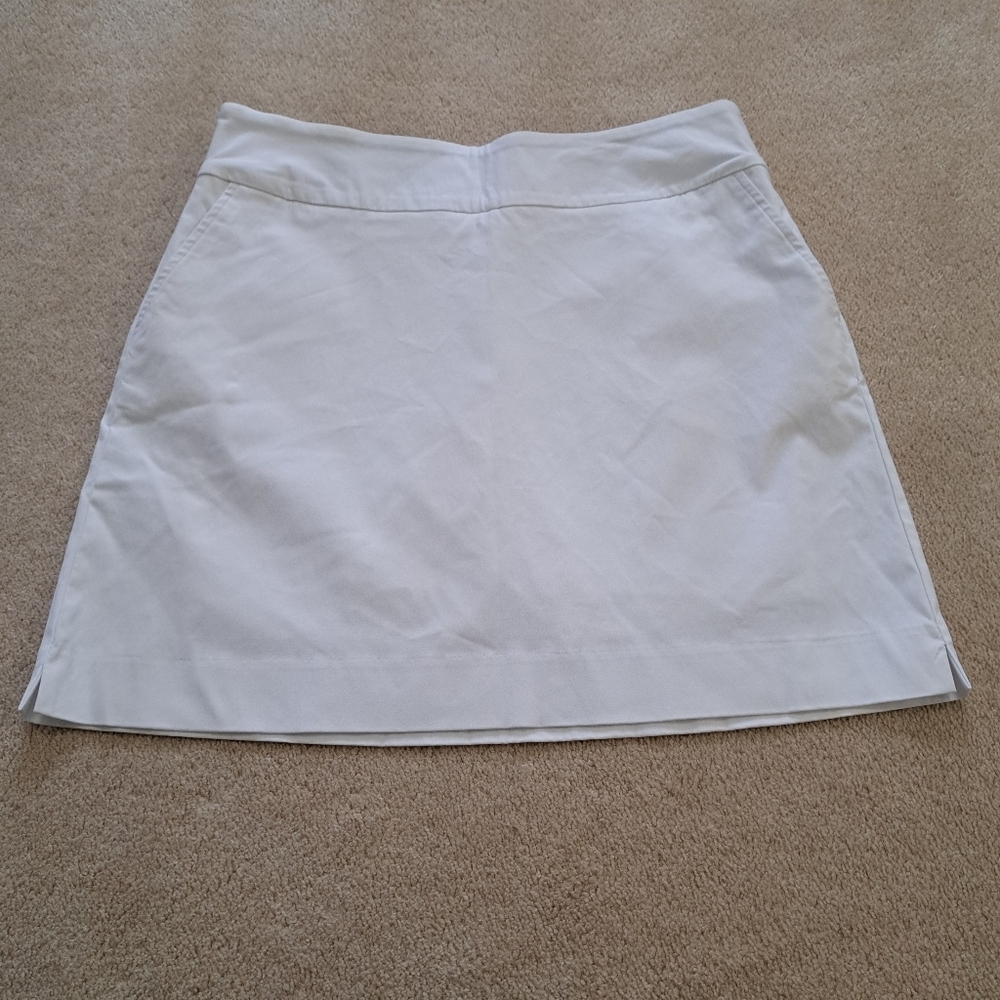 NWT - Women's White Active Skort with Built-In Shorts